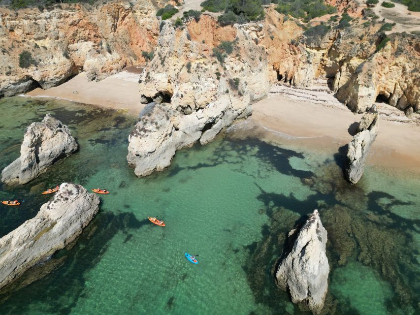 Portimão: Small Group Kayak Cave and Cliff Tour - The quieter cave near Alvor