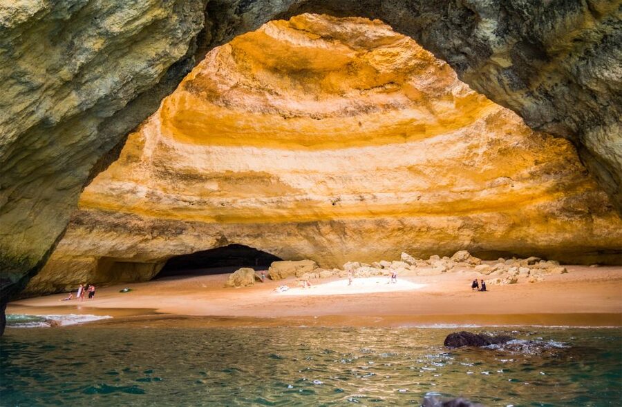 Portimão: Sunset Cruise to Benagil Cave - The crew, safety, and small-boat setup