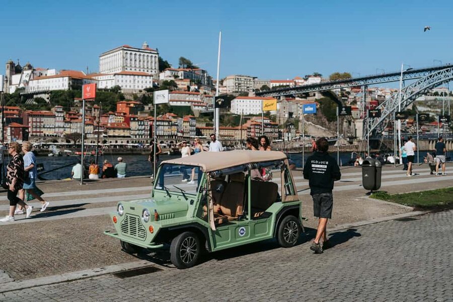 Porto and Foz: Private Douro City Tour in an Electric Ford T - Starting among Ribeira’s steep streets