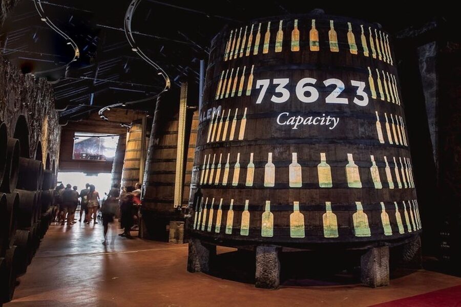 Porto: Cálem Cellar Tour, Interactive Museum & Wine Tasting - Location on Avenida Diogo Leite