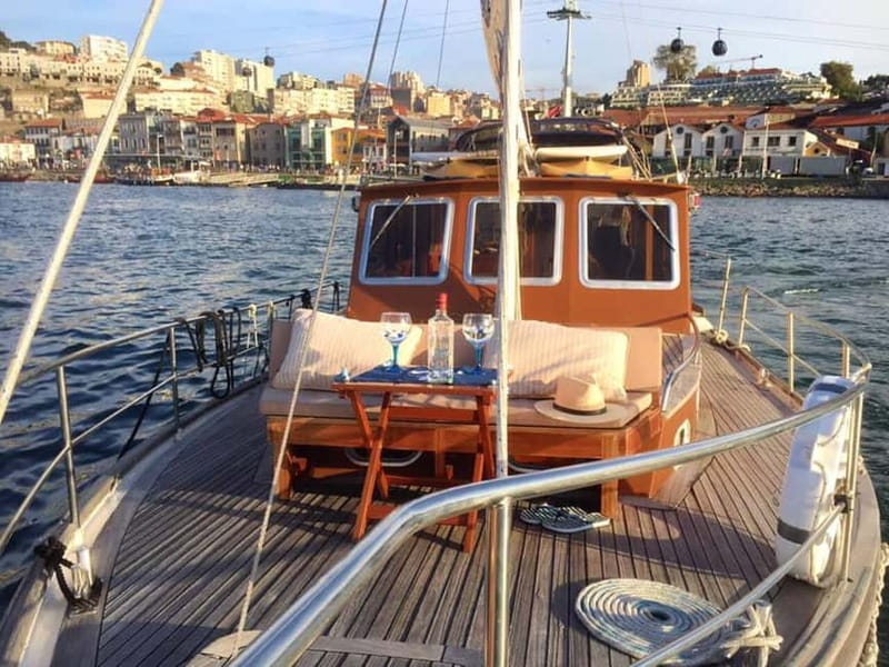 Porto: Classic Sailboat Cruise Along the Douro River - Arrábida Bridge and the open river