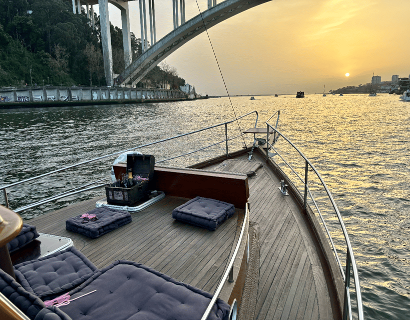 Porto: Classic Sailboat Cruise Along the Douro River - Ribeira from the river