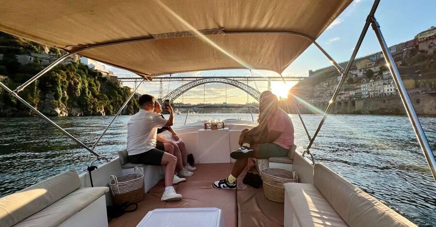 Porto: Douro River Boat Cruise with Port Wine Tasting - Ponte Maria Pia and Porto’s railway story