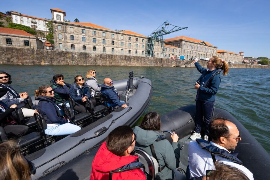 Porto: Douro River Speedboat Tour - Douro Marina to Porto’s riverfront