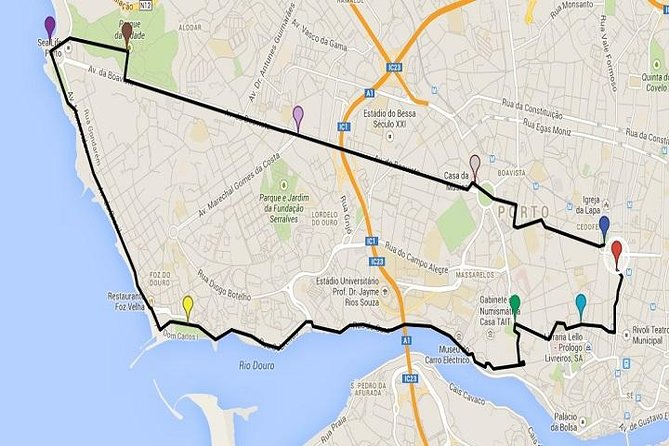 Porto Downtown and Sightseeing Bike Tour - Starting at Rua João das Regras