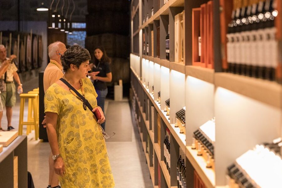 Porto: Guided Tour and Tasting of 3 Port Wines at Poças - The shop is part of the experience