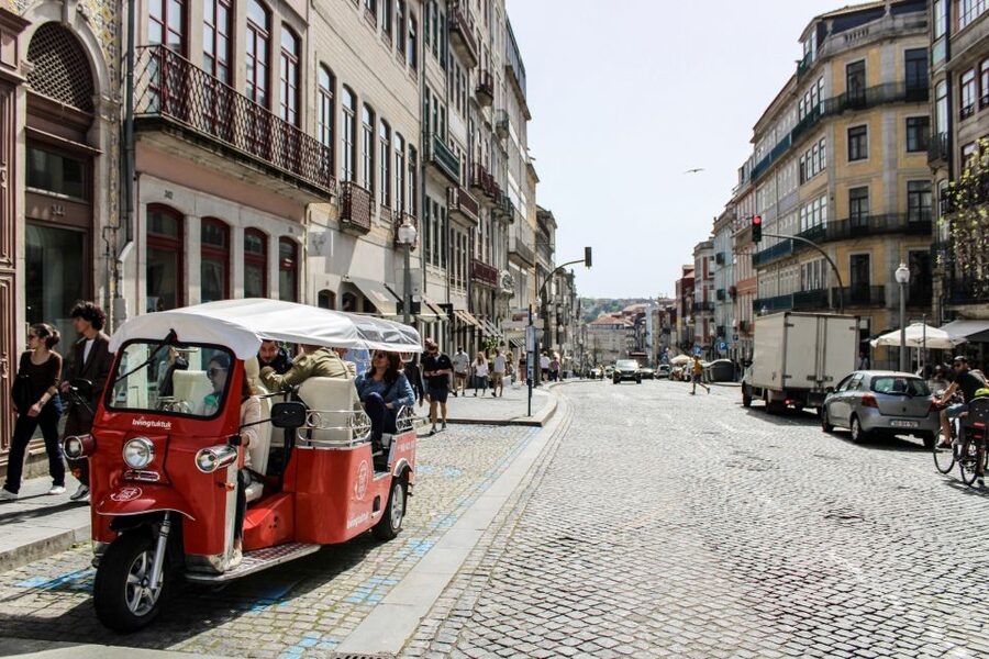 Porto: Guided Tour by Tuk-Tuk & Optional Douro River Cruise - The Douro waterfront and Miragaia