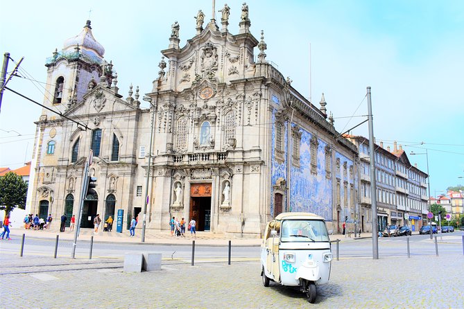 Porto Guided Tour to the Historical Center on a Tuk Tuk - Churches, Cordoaria, and the Clérigos skyline
