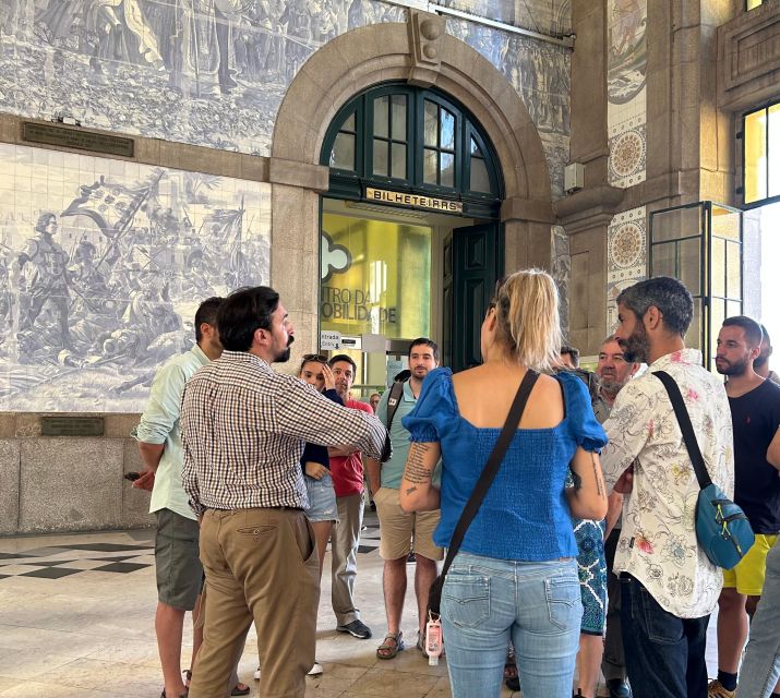 PORTO: Historical Walking Tour - São Bento Station and Porto’s grand center