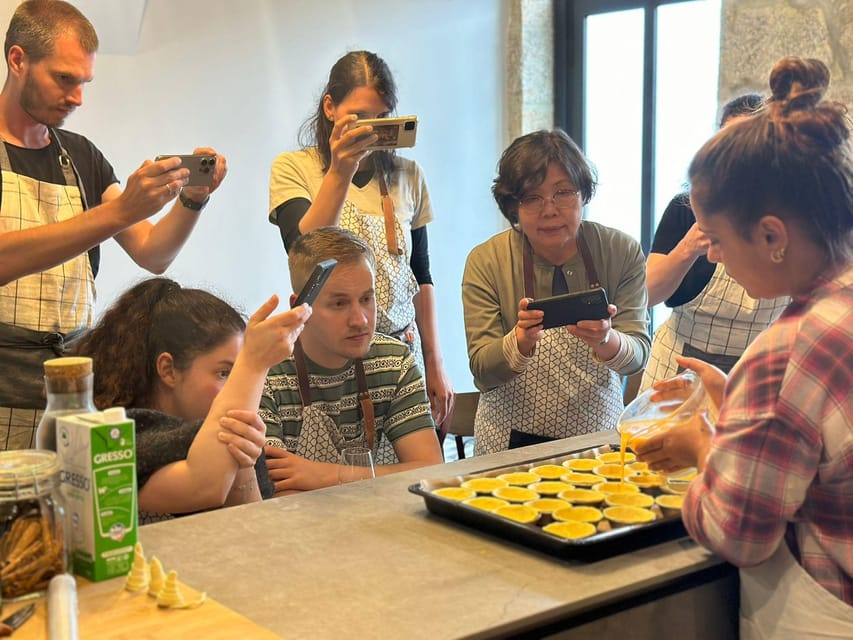 Porto: Pastel de Nata Cooking Class from Scratch - Making the custard filling
