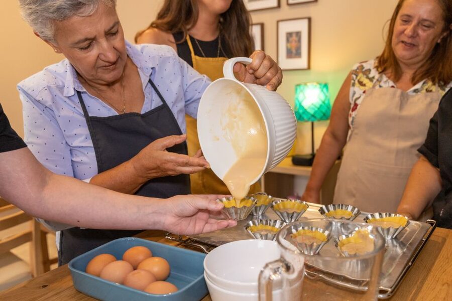 Porto: Pastel de Nata Cooking Class with Grandma's Recipe - Two hours of pastry, custard, and shared work