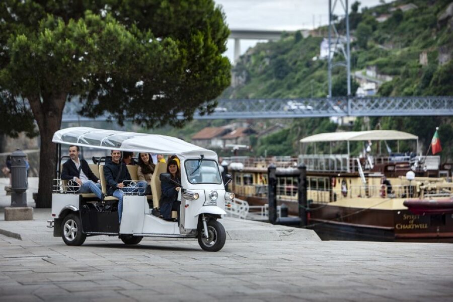 Porto: Private Sightseeing Tour by Electric Tuk Tuk - Palácio de Cristal and quieter city views