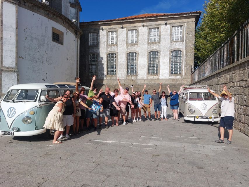 Porto: Private Sightseeing Tour by VW Kombi (2–8 People) - Ending at Serra do Pilar in Gaia