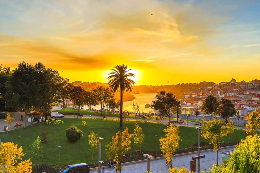 Porto: Private Sunset Walking Tour with Port Wine and Views - São Bento Station and Porto’s tile-covered welcome