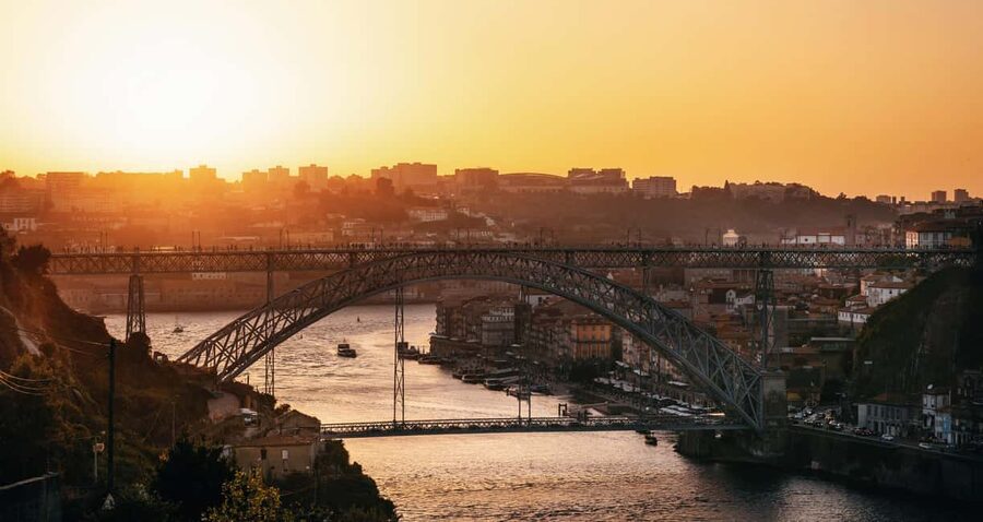 Porto: Private Sunset Walking Tour with Port Wine and Views - The first terrace and a proper taste of Port