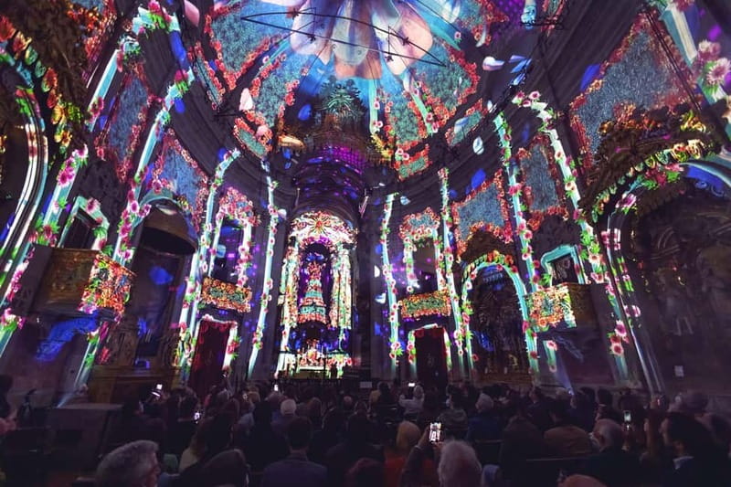 Porto: Spiritus Multimedia Show Entry Ticket - Choosing the best seat for the ceiling projections