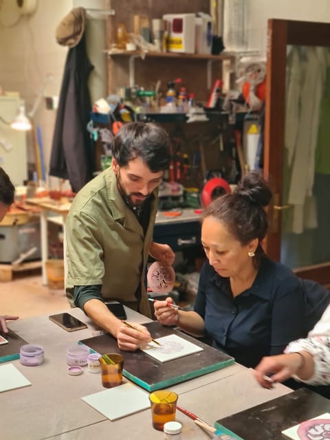 Porto: Tile Painting Workshop with Tea and Port Wine - Arriving near Campanhã station