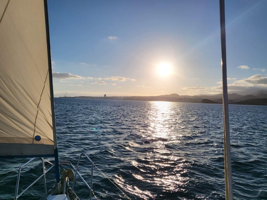 Private Sailing Sunset Tour PDL - The southern coast from the ocean