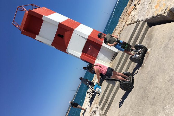 Quarteira and Vilamoura Seaside Segway Tour - Getting comfortable on a Segway