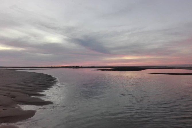 Romantic Sunset Tour in the Ria Formosa: From Faro - The stop, champagne, and changing light