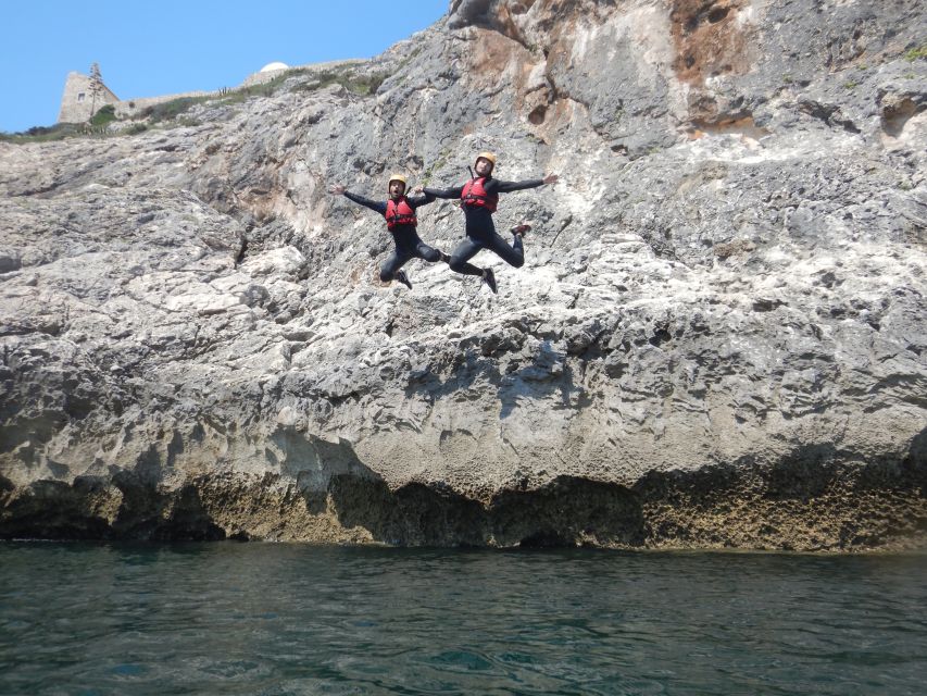Sagres: Coasteering - Swimming, Cliff Jump & Rock Climbing - Who will get the most from the $70 price