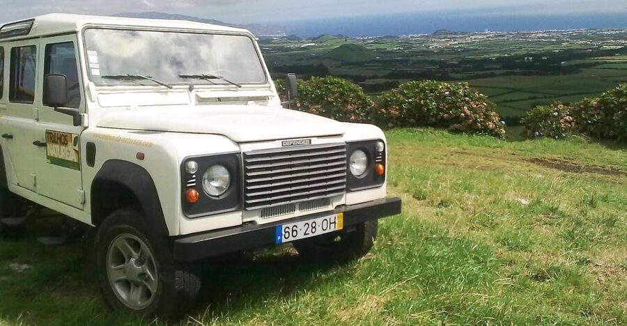 Sete Cidades Azores 4x4 Day Tour from Ponta Delgada - Mosteiros, black basalt, and natural pools