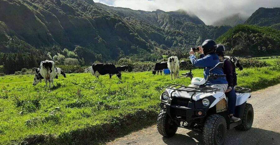 Sete Cidades: Half-Day ATV Quad Tour - Starting in Fenais da Luz with a proper safety briefing