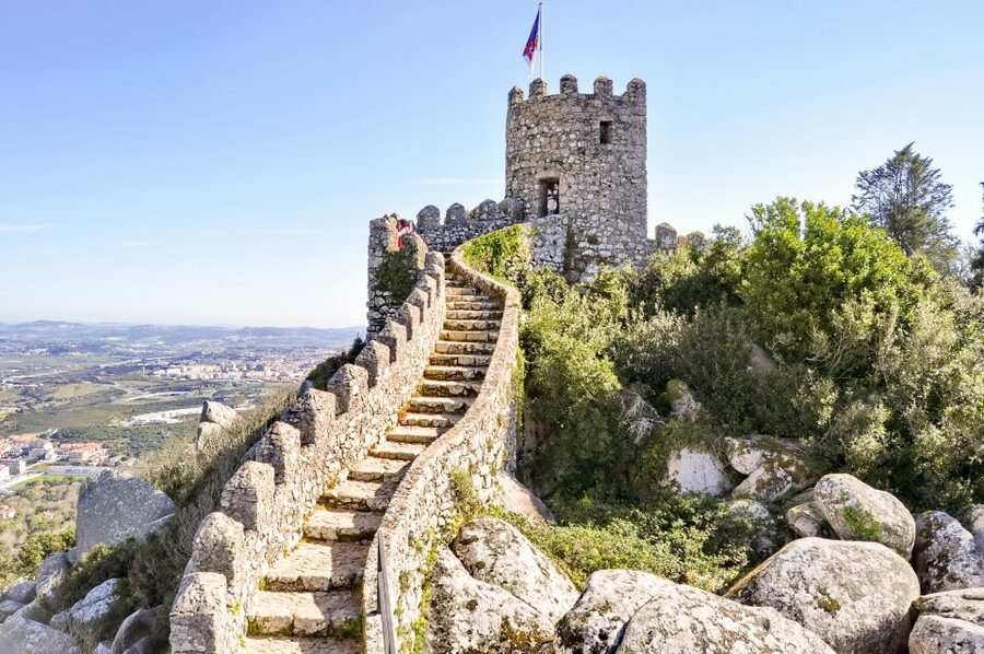 Sintra: Castle of the Moors Skip-the-Line Ticket - The ramparts, turrets, and the big views