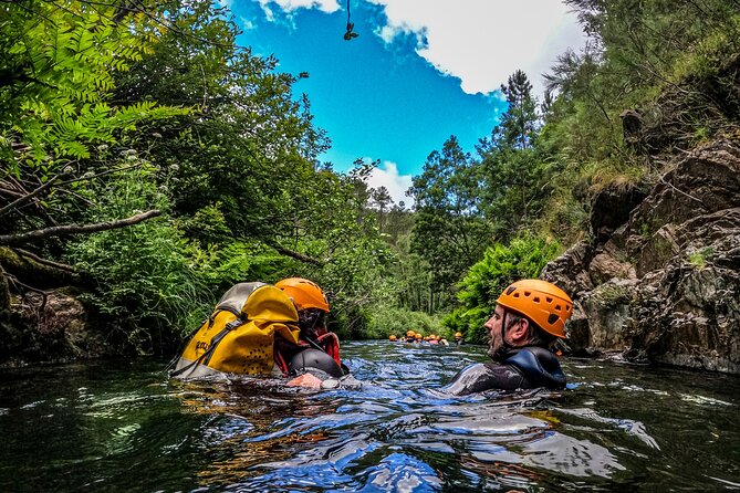 Soft Canyoning, river Ceira, Góis, Serra da Lousa, Coimbra - What happens during the four-and-a-half-hour route