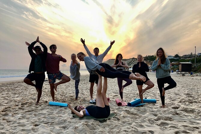 Sunset Yoga at Lagos's beautiful beach by el Sol Lifestyle - The changing light is the main attraction