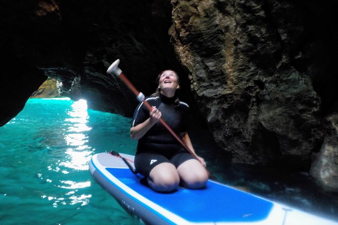 SUP Tour in Algarve Ingrina Caves w/ Snorkeling & Photos Included - Photos and Videos Without Carrying Your Phone