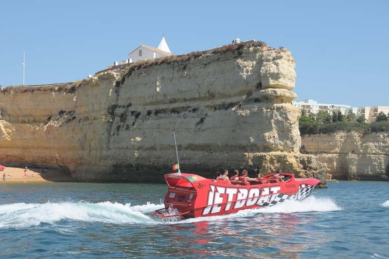 Thrilling 30-Minute Jet Boat Ride in the Algarve - A fast start from Albufeira Marina