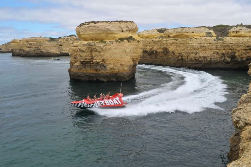 Thrilling 30-Minute Jet Boat Ride in the Algarve - Caves, rock formations, and the coastal view