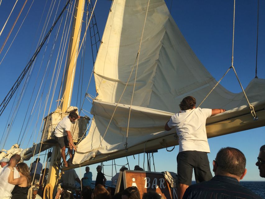 Vilamoura: Algarve Coast 3-Hour Sailing Cruise With Open Bar - Setting out from Vilamoura on the schooner Condor